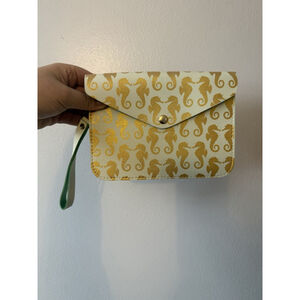 Gold Seahorse Cross Body Bag Top It Off Purse New With Out Tags
